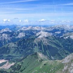 Verortung via Georeferenzierung der Kamera: Aufgenommen in der Nähe von Gai, 8793, Österreich in 2700 Meter